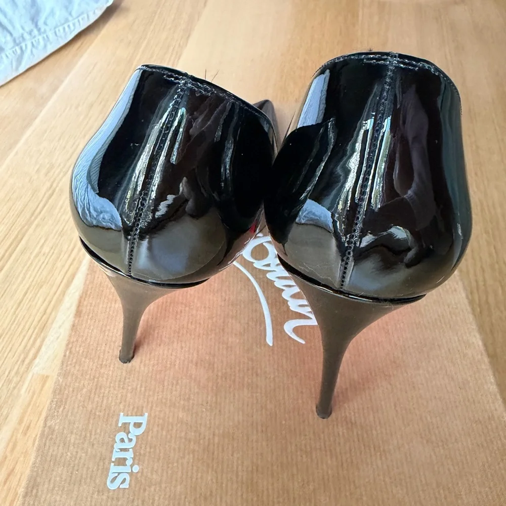 Christian Louboutin So Kate 120 Black Heels Box - Picture 3 of 8